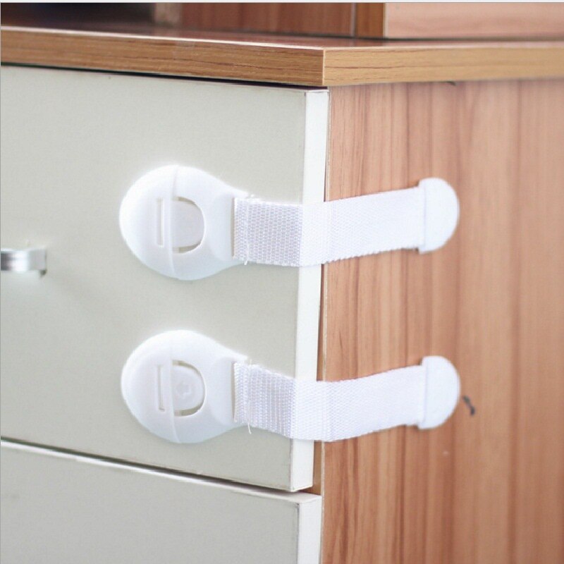 5pcs/set Baby Drawer Lock Children Security Protection For Cabinet Toddler Child Safety Lock Refrigerator Window Closet Wardrobe