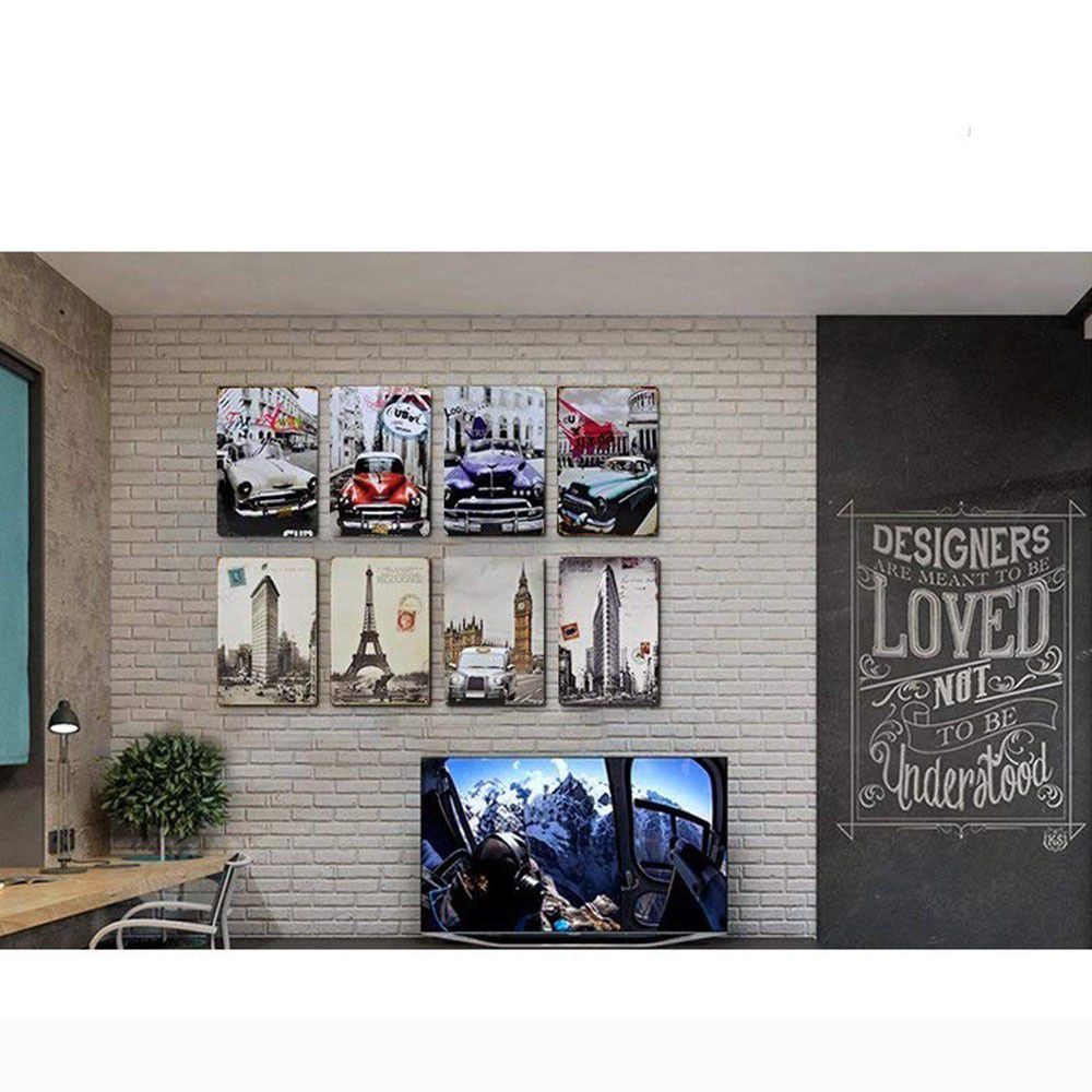 Face Mask Tin Sign Mask Required Social Distance Sign Face Mask Sticker for Office Store Market and Any Public Places