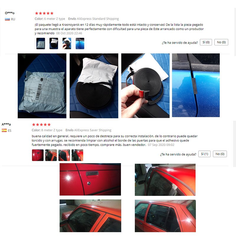 Car Door Seal Strip Auto Stickers Rubber Z Shape Seal Noise Insulation Anti-dust Soundproofing Sealing Strips Auto Accessories