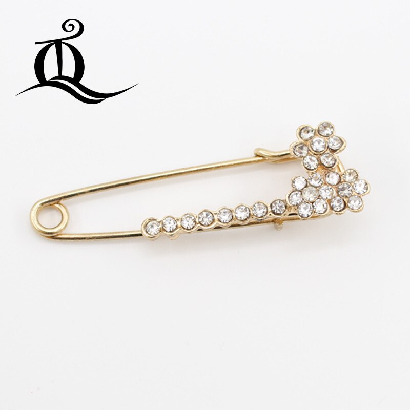 6.3-8.2Cm Broches Goud Kleur Mix Broches Broche Pin Voor Vrouwen, fijne Sieraden Voor Mannen Vrouwen Mode Kleding Accessoires: NICKEL