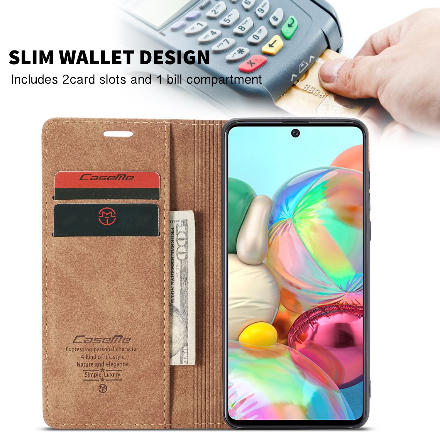 For Samsung Galaxy A71 SM-A715F Flip Case Leather Magnetic Matte Wallet Cover For Samsung A71 A70 A70S Phone Cases Book Stand