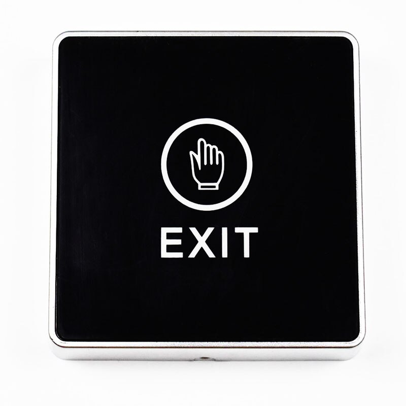 Infrared Push Touch Door Release Exit Button Suitable for Access Control Security Protection