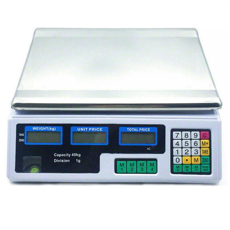 2G-40Kg/5G Draagbare Elektronische Weegschaal Post Voedsel Wegen Keukenweegschaal Led Elektronische Weegschaal Precisie meten