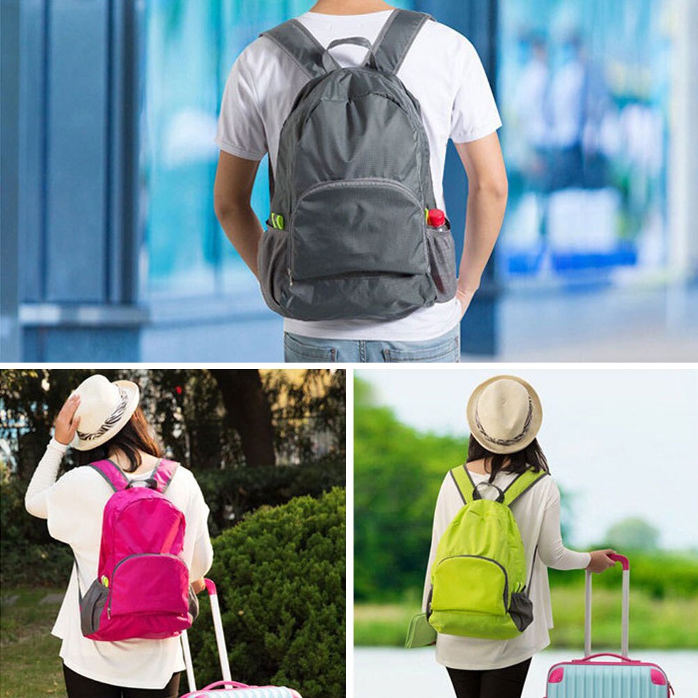 Zaino pieghevole a 8 colori zaino sportivo da esterno di grande capacità zaino da campeggio zaino da pesca borsa da ciclismo per Unisex