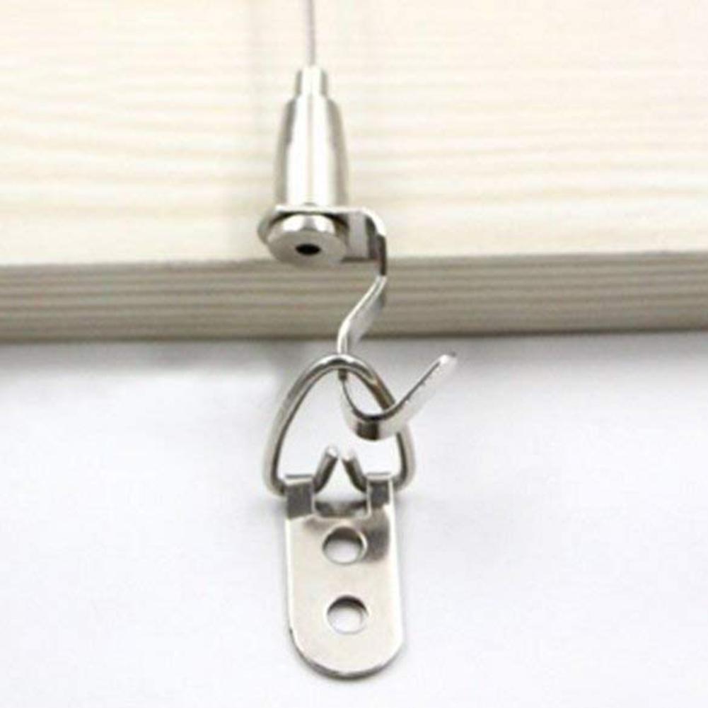 Stainless Steel Wire Rope Hanging Picture Line Hanging Picture Hook Exhibition Hall Hanging Picture Hook Hanging Rope Hook Track
