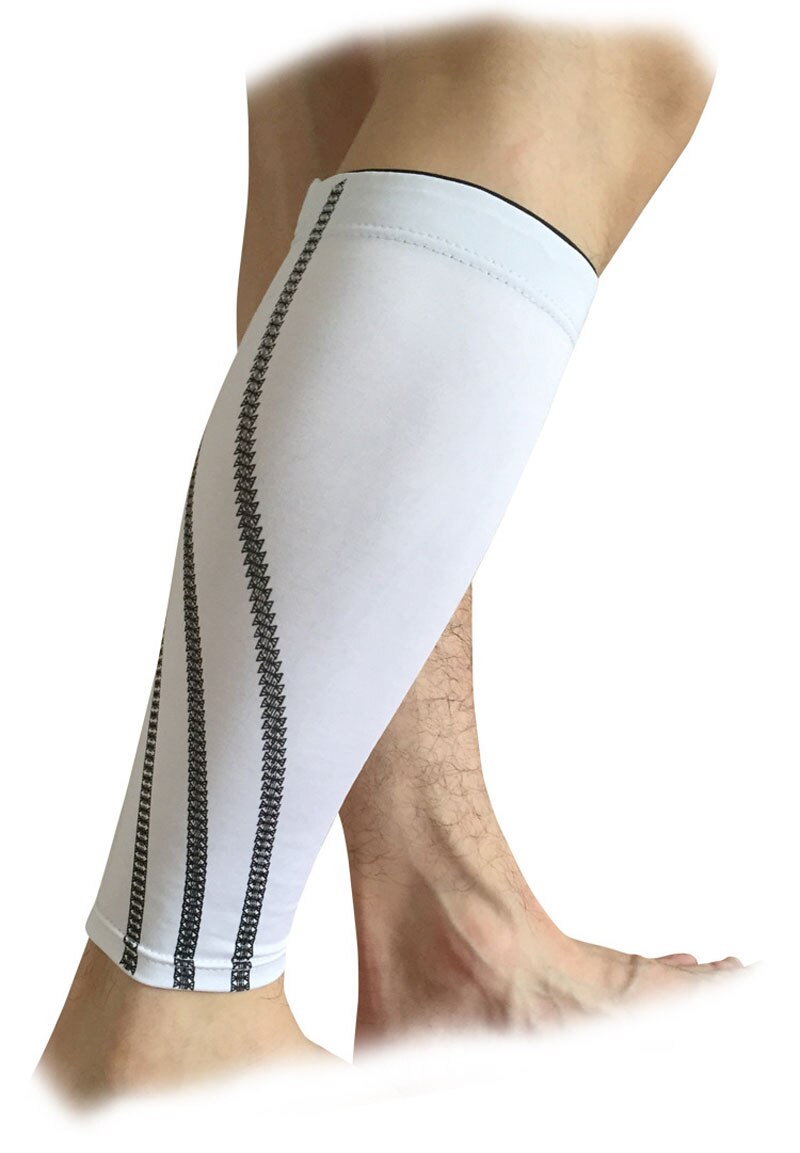 Shin Guards - Compression Calf Sleeve - Running, Football, Cycling - Spandex Lycra