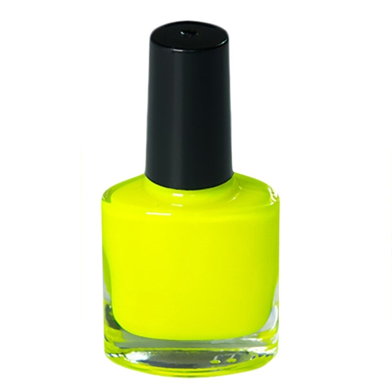 Flotteurs de pêche pour bricolage, peinture fluorescente, queue de peinture, artisanat, accessoire indicateur, bouée visible, outils de beauté, vernis à ongles: Yellow