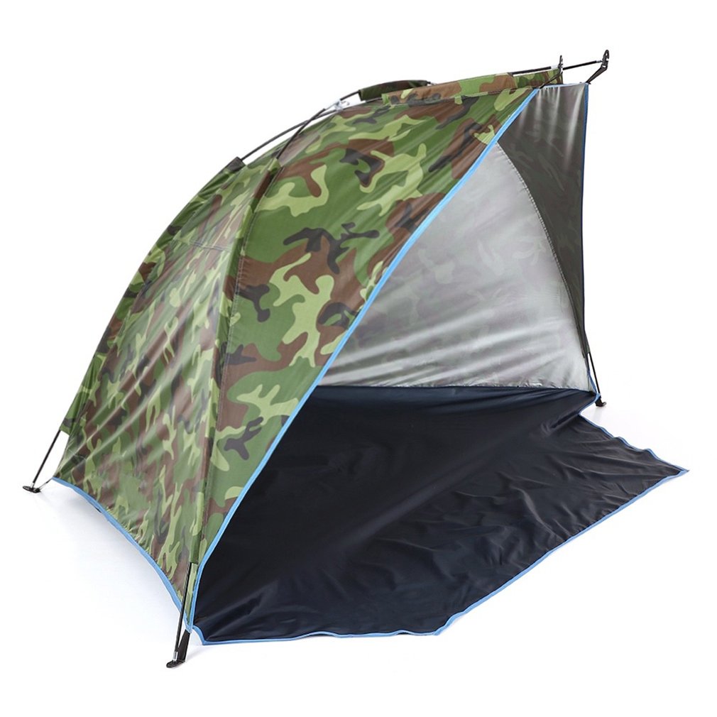 Outdoorssunshade Tent Voor Vissen Picknick Strand Park Outdoor Schaduw Tent Strand Schaduw Tent Vissen Handig Tent Camping Reizen: camouflage