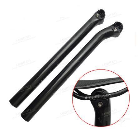Tige De Selle Vélo Carbone 31,6 X 300 Mm - Noir Mat - X AUTOHAUX