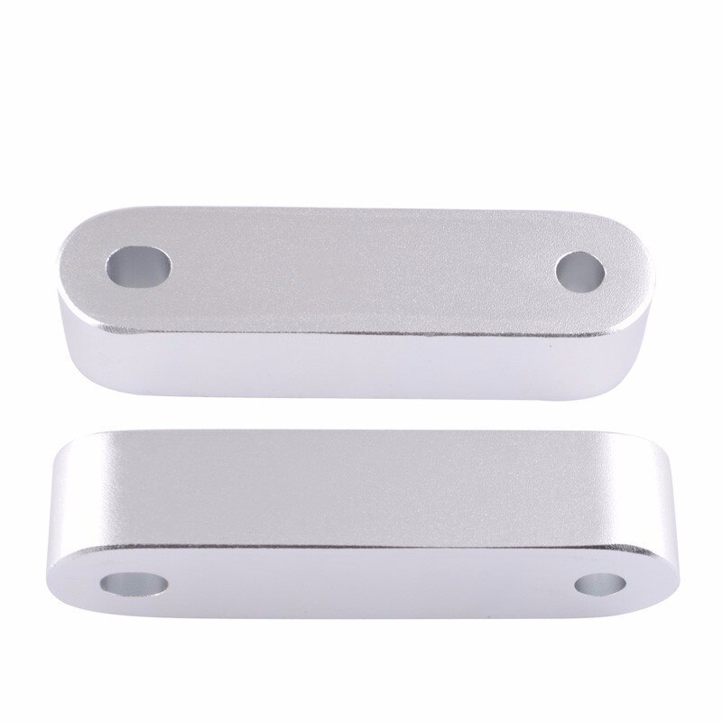 SPEEDWOW Billet Aluminum Hood Riser Spacer Swap Air Flow Vent Risers Hood Up Pad Cover JDM For Honda Civic 92-95 EG/96-00 EK