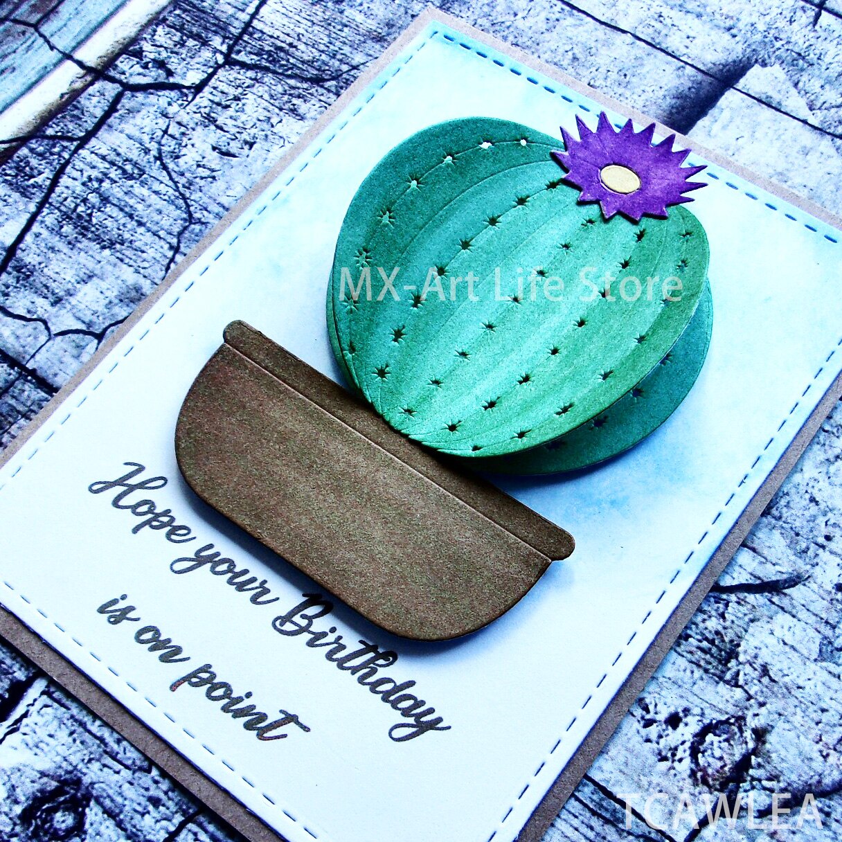 17 sorters krukväxt blommor gräs kaktusblad metall skär stansar bonsai aloe stencil för gör-det-själv scrapbooking kort dekoration