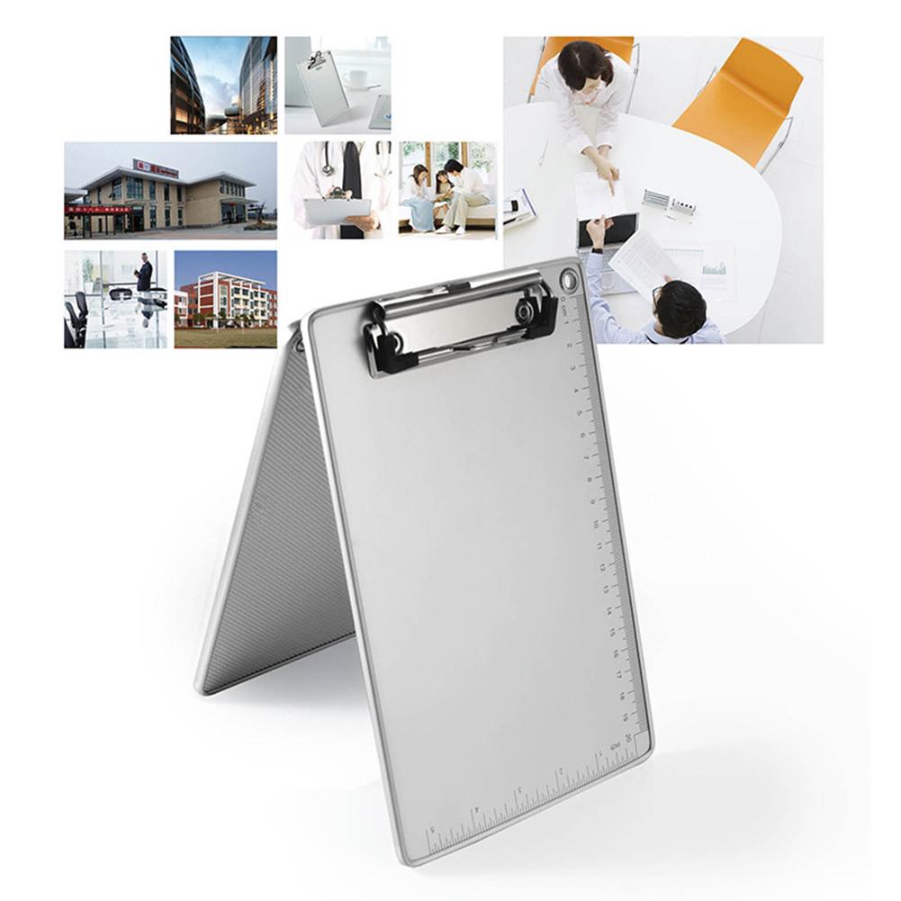 Aluminum Alloy A4/A5 Paper Clipboard Folder Writing Board Clip Writing Pad File Document Folder School Office Stationery