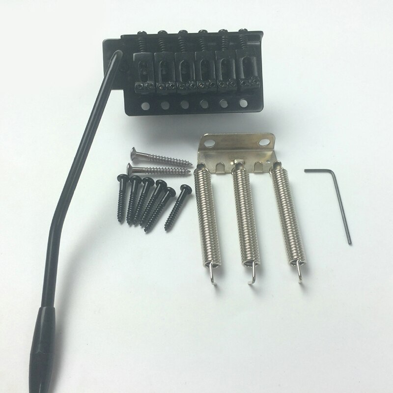 Electric Guitar Tremolo System Bridge WOV02 Chrome Silver