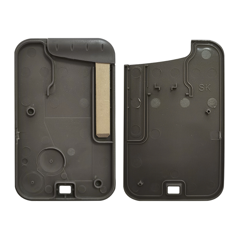 Xnrkey 2 Knop Afstandsbediening Card Shell Voor Renault Laguna Card Key Shell Met Grey Blade Zonder Woorden Zonder Logo