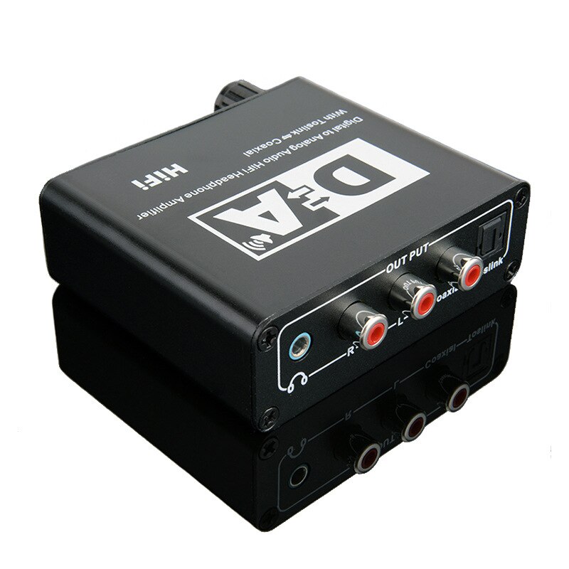 192KHz Bidirectional Optical To Coaxial and Coaxial To Optical Toslink Switch Digital-to-analog Converter