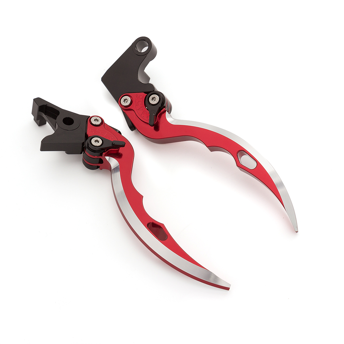 CNC Aluminum 170mm Knife Blade Brake Clutch Lever Handles Motorcycle Accessories For Honda CBR954RR 2002-2003 2002 2003: Red