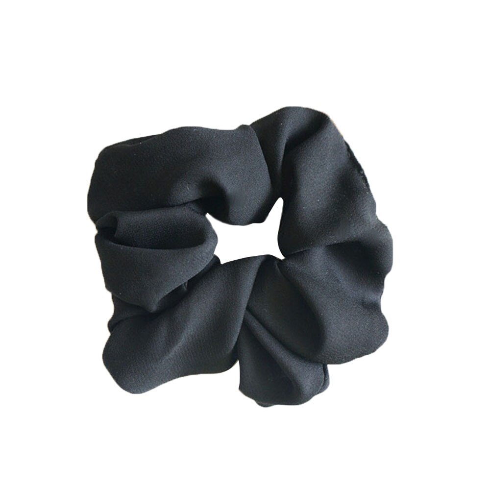 Mode Effen Kleur Licht Reflecteren Haar Scrunchies Paardenstaart Houder Soft Stretchy Haar Elastisch Touw Accessoires Voor Vrouwen Haarband: 04