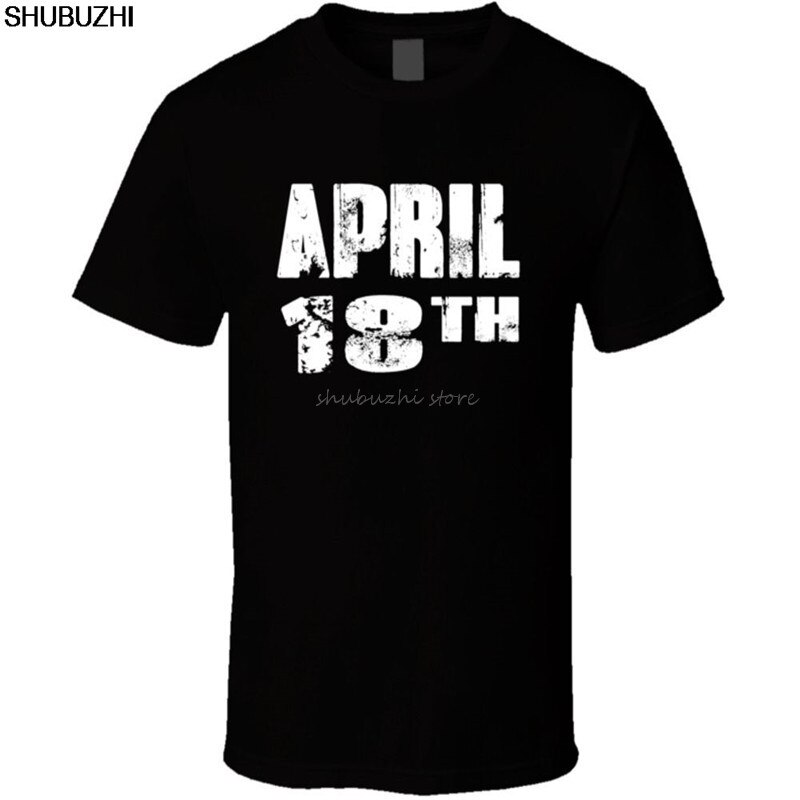 Top April 18th Jim Jefferies T Shirt Men Black Cotton Tshirt Male Tops Print Casual Short O-neck Regular