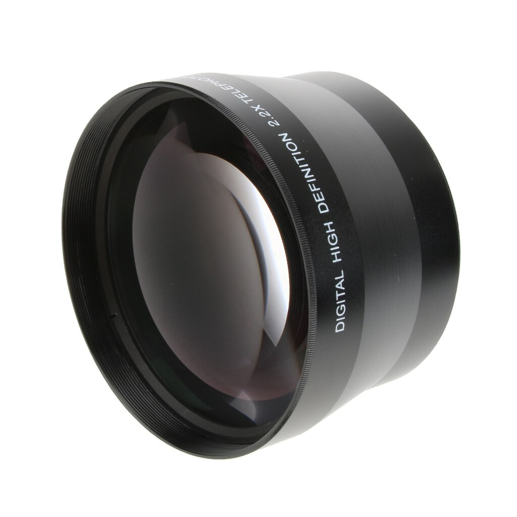 72mm 2,2x téléobjectif Telep téléconvertisseur pour Nikon Nikkor 24-120mm AF-S, 18-200mm appareil photo universel