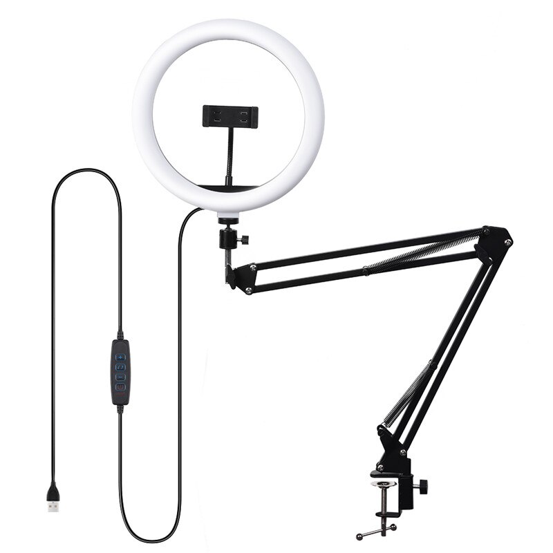 Baseus LED Ring Licht met Statief en Houder voor Smartphone | gsmpunt