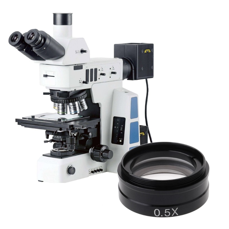 0,5x soczewka barlowa pomocniczy obiektyw szklany robić XDC-10A mikroskop C-uchwyt obiektyw 83XA