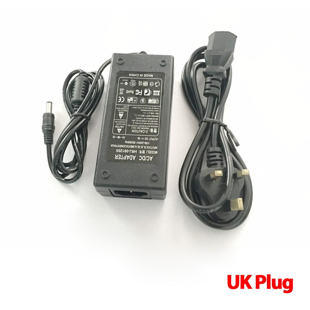 12v 4a voeding voor ledstrip eu/us/uk/au adapter voor  ac110-220v naar  dc12v opties stekkertransformator