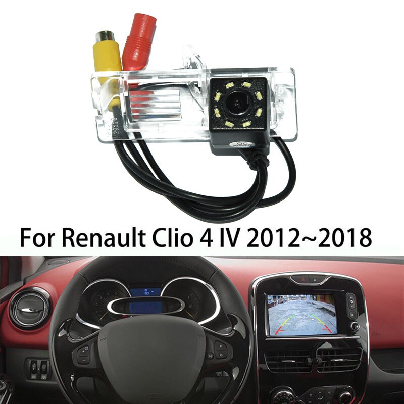 Ccd bil bagfra parkering reverse backup kamera til renault clio 4 iv dele