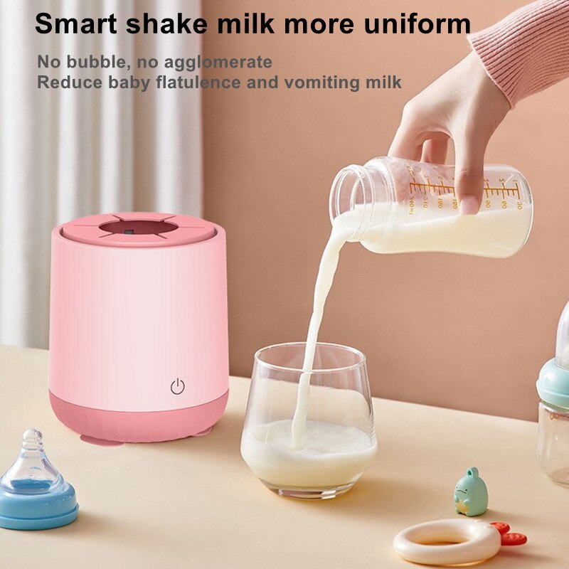 Usb Oplaadbare Smart Baby Blender Automatische Melkpoeder Blender Machine Verstelbare Baby Melk Shaker Babyvoeding Accessoires