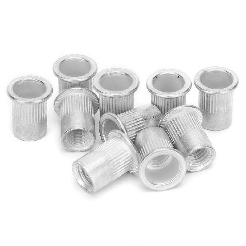 thread repair insert stainless steel insert for hardware repair tools Aluminum Threaded Insert Nut Rivet