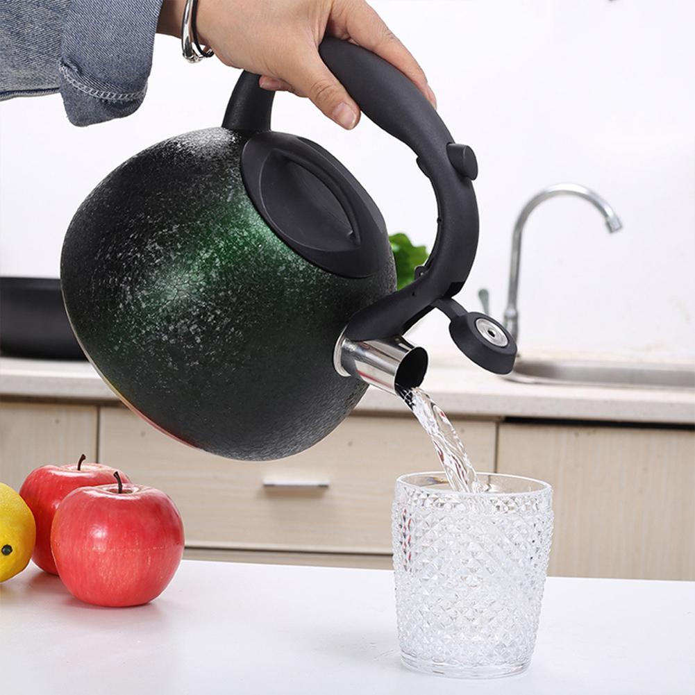 Stainless Steel 3L Water Kettle Induction Cooker Camping Kettles Stove Whistling Water Gas Teapot Cooking Tools Kitchen Tool