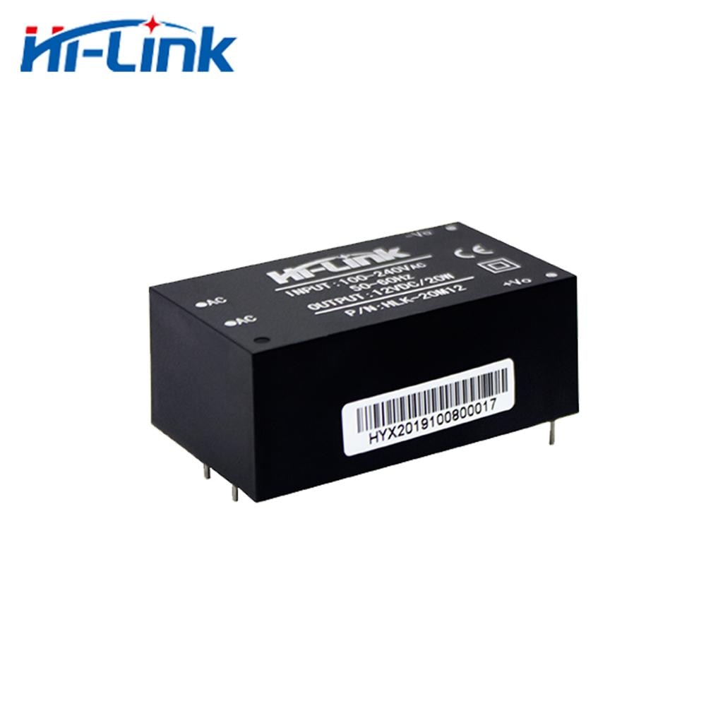 220V Ac Naar 12Volt Dc Uitgangsvermogen Adapter Module Ultra Kleine HLK-20M12