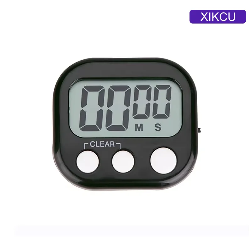 Timer elettronico multifunzione magnetico Display LCD Gestisci l'autodisciplina Timer Conto alla rovescia per la cottura Promemoria per l'apprendimento Regalo: Bundle5