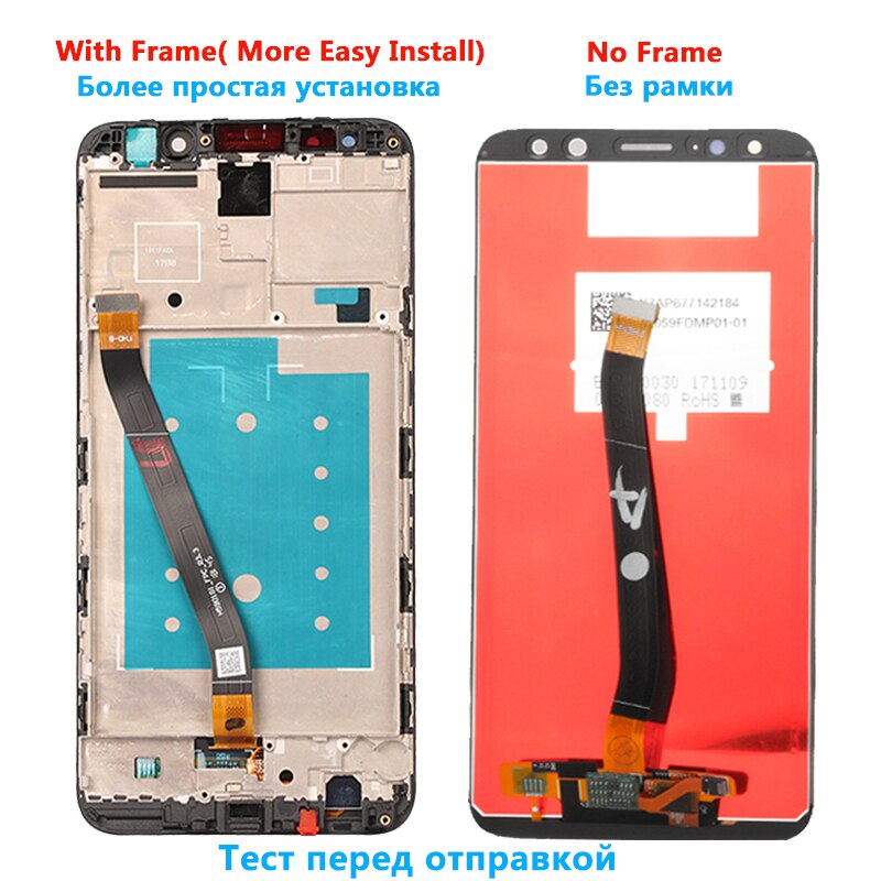 For huawei Nova 2I LCD Display Touch Screen Test Good Digitizer Assembly Replacement Panel For Huawei Nova 2i RNE-L22/L01/02/03