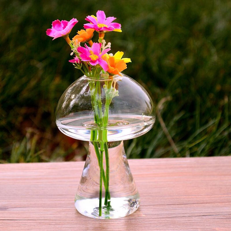 Desktop Hydrokultur-Vase Mit Katzen-Ständer – Glas & Metall, Gold, Für Sukkulenten & Pflanzen-Deko