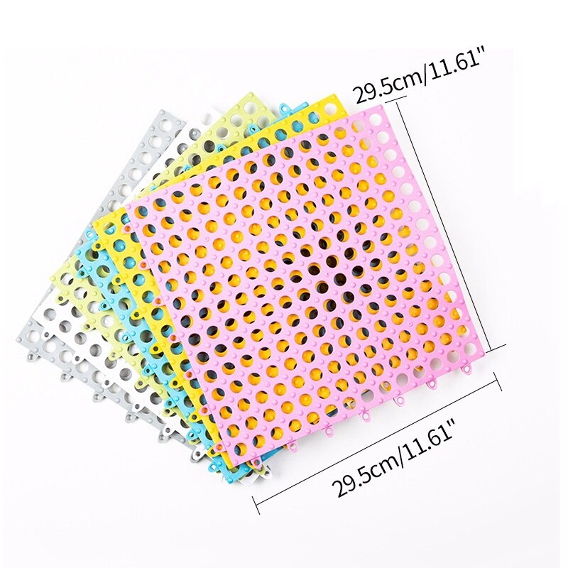 1pc Bathroom Carpet Shower Mat Non-slip Bath Mats Bathroom Square PVC Bathmats for Home Kitchen Floor Mats For Toilet Bath Rug