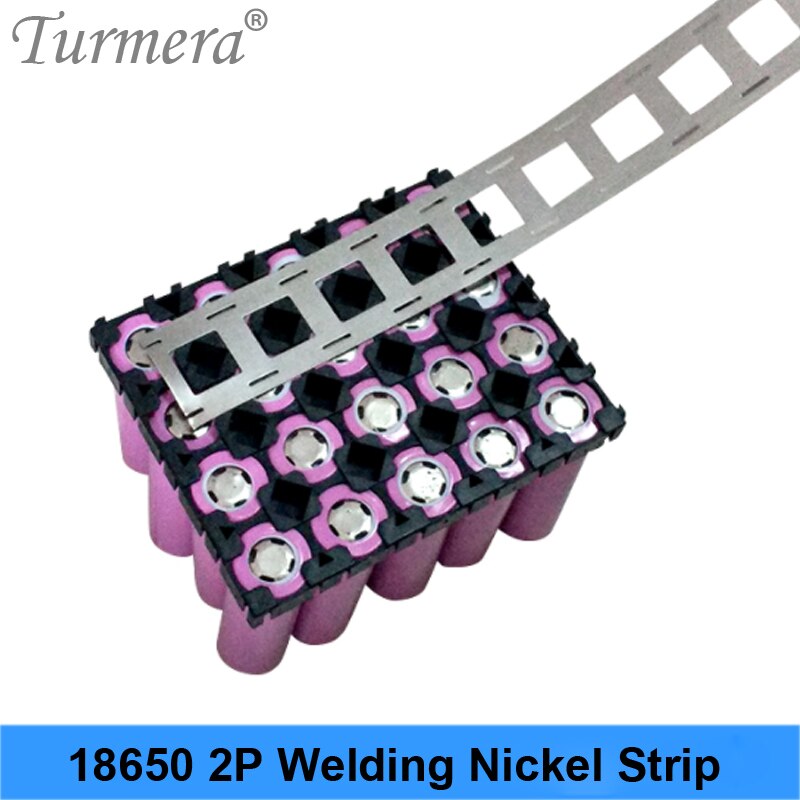 Turmera-tira de níquel para soldar, 1KG, 18650, 2P, 0,15mm de grosor, para soldadura de batería de litio, para bicicleta eléctrica y sistema Solar