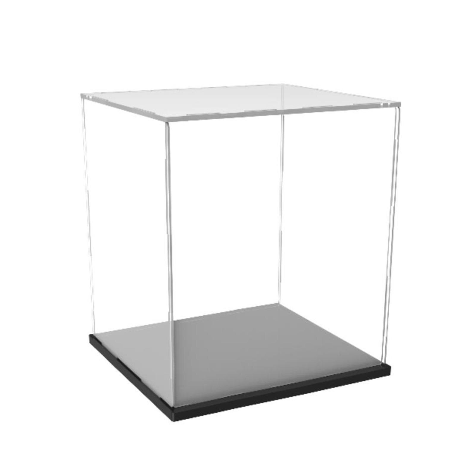 Clear Acrylic Box Home Storage Protection Showcase for Action Figures Toys