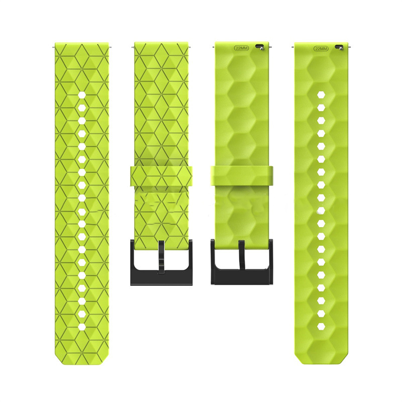 Silicone Strap for Samsung Galaxy Watch 6 44mm 40mm 20/22mm Football Pattern Sport Band Bracelet Galaxy Watch 6 classic 43 47mm