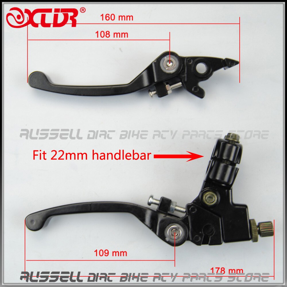 Folding Brake Clutch Levers Stomp IMR SSR 125 140 cc CRF50 KLX TTR Pit Dirt Bike