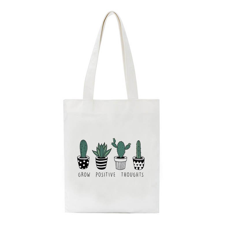 Corea Ulzzang montaña impresión de las mujeres bolso de la lona de las mujeres ocasionales bolsa de gran capacidad bandolera de dibujos animados Y2K las mujeres bolsas de compras: Bai03
