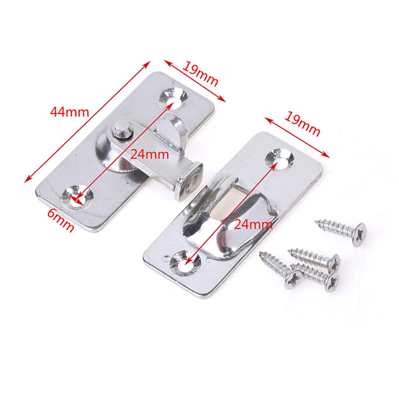 Verrou de porte en acier inoxydable 304, solide à 90 degrés, serrure de porte coulissante à Angle droit,