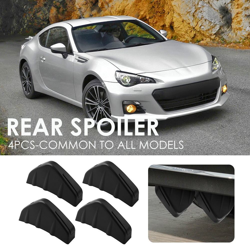4pcs/set Car Rear Diffuser Universal Mini Add-On Screw Installation Body Kit Outdoor Anti-resistance Repairing Parts