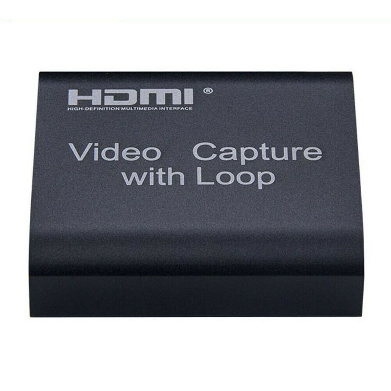 Hdmi video capture card screen recorder usb 2.0 1080p high definition game capture streamer enhed