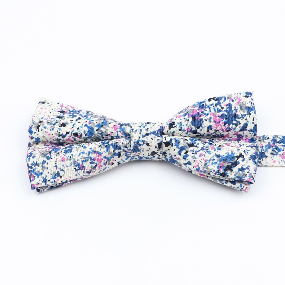 Kleurrijke Bloemen Strikjes Mode Katoen Print Bowtie Stropdassen Voor Mannen Wedding Party Pakken Gravata Vlinder Sjaaldassen