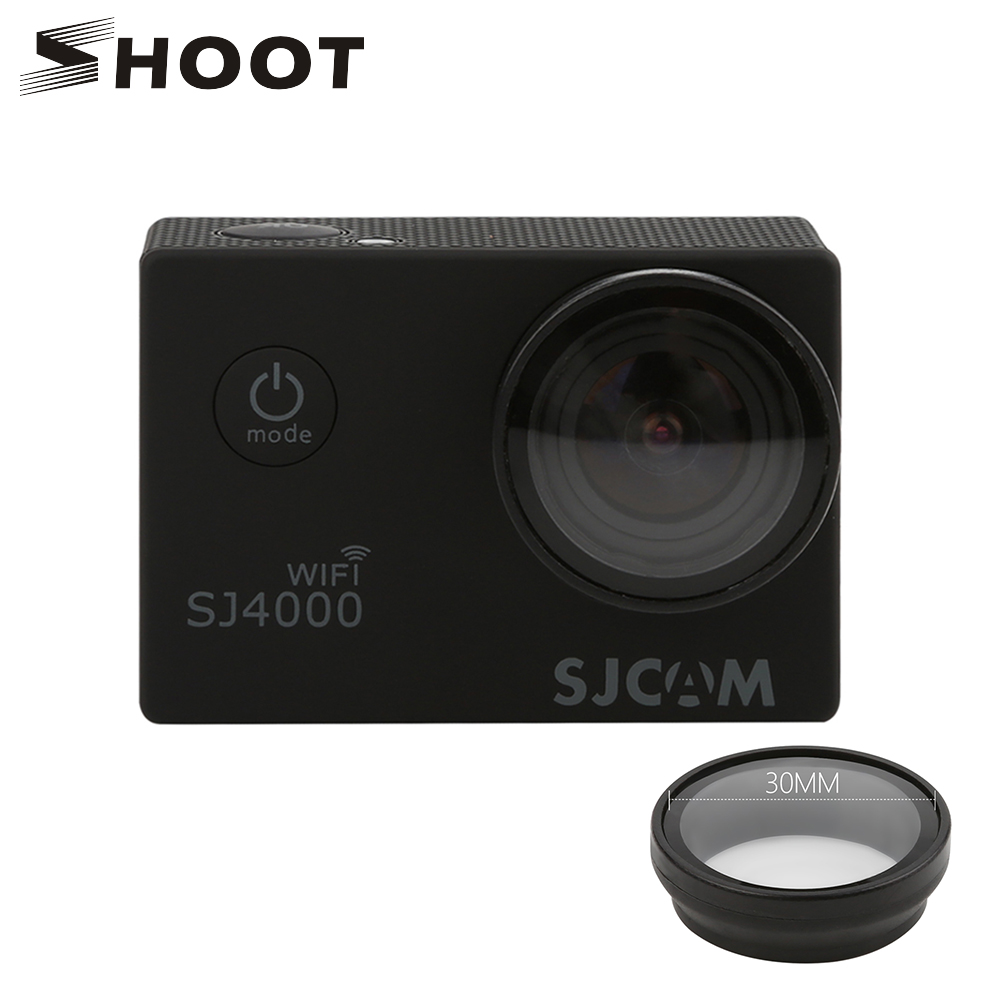 SCHIETEN UV Filter voor SJCAM SJ4000 SJ4000 + Wifi h9 h9r C30 Camera Lens Filter Voor SJCAM 4000 SJ4000 Plus c10S Camera Accessoires