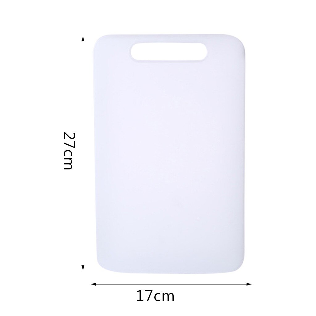 Kitchen Plastic Chopping Board Non-Slip Feet Deep Drip Juice Groove Hangable plastic cutting board Fruit and Vegetable Cutting M