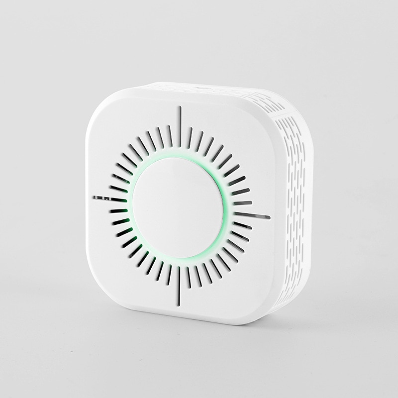 Trådløs røykvarsler kompatibel med sonoff rf bro til smart hjemmealarmsikkerhet 433 mhz følsom superlang vent litt-levetid