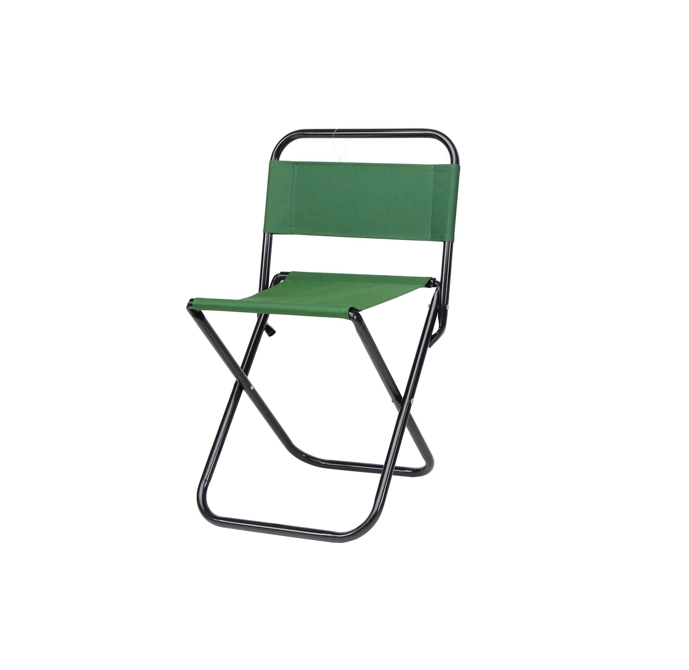 Taburete portátil plegable ultraligero con respaldo para exteriores, pesca, acampada, camping, playa - 35 x 35 x 58 cm