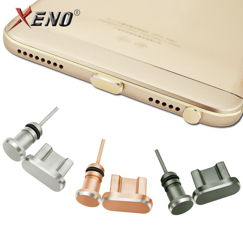 metal dust plug Micro USB Type C charging port earphone retrieve card pin for iPhone Huawei Xiaomi MI android Phone Accessories
