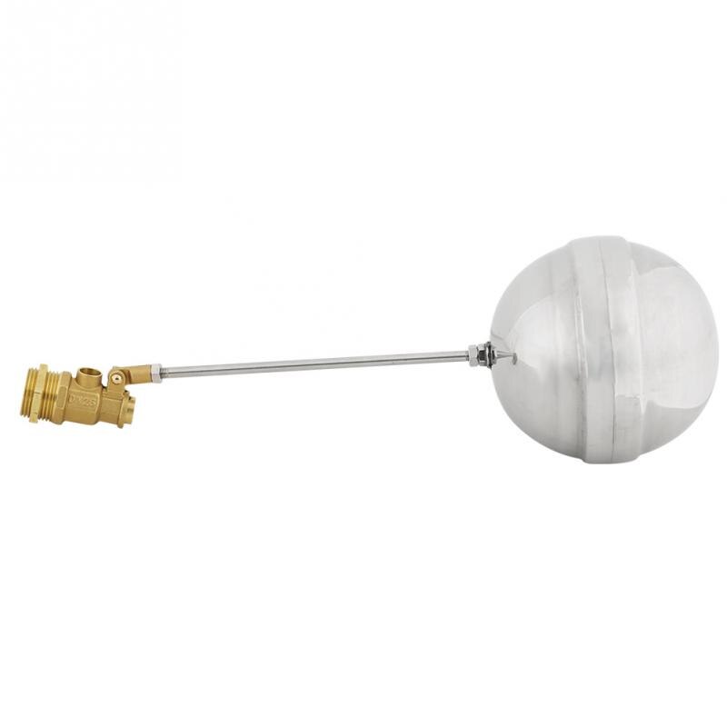 Wasser Ventil DN25 schweben Ball G1 Durcheinander Außengewinde Wasser schweben Ball Sensor Edelstahl schweben Ball Ventil